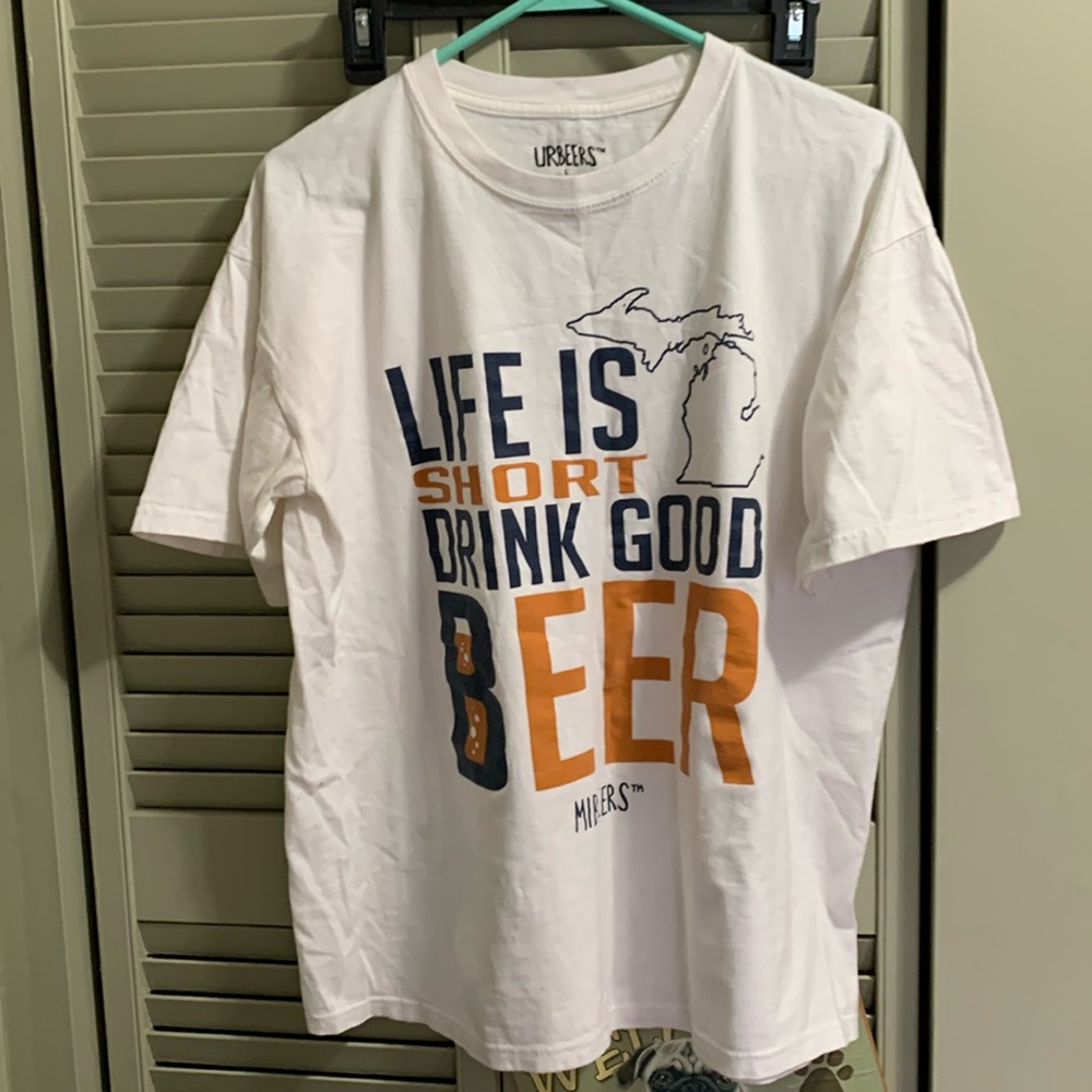 URBEERS T-Shirt Michigan Beer Shirt